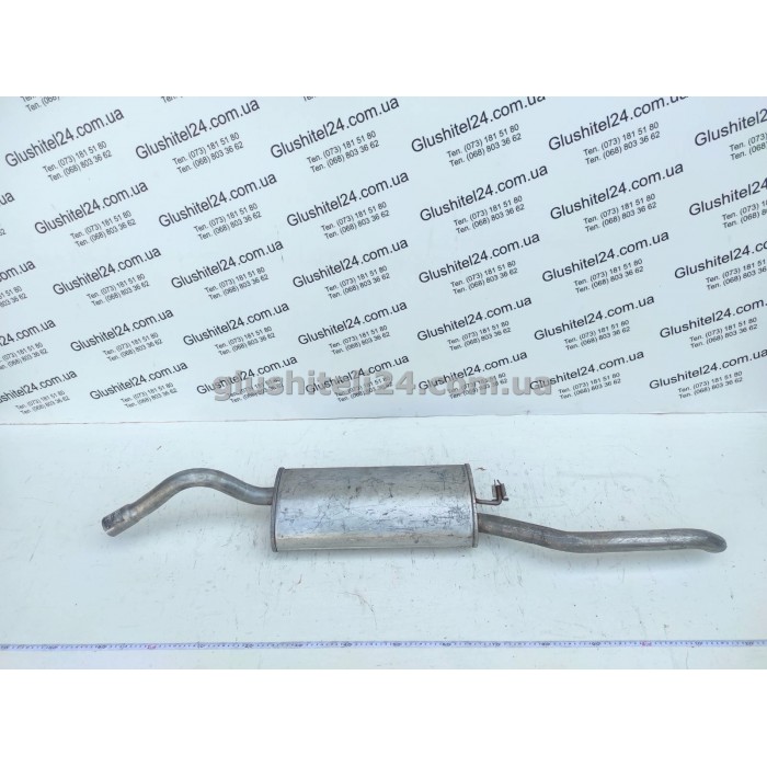 Глушник Шкода Феліція (Skoda Felicia) 1.9D дизель kombi 1994-2001 (24.29) Polmostrow алюмінізований