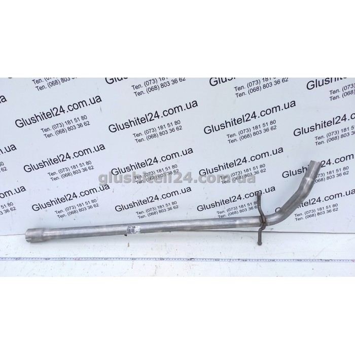 Труба средняя Шкода Румстер (Skoda Roomster) 1.2 2006-2015 (24.66) Polmostrow алюминизированная