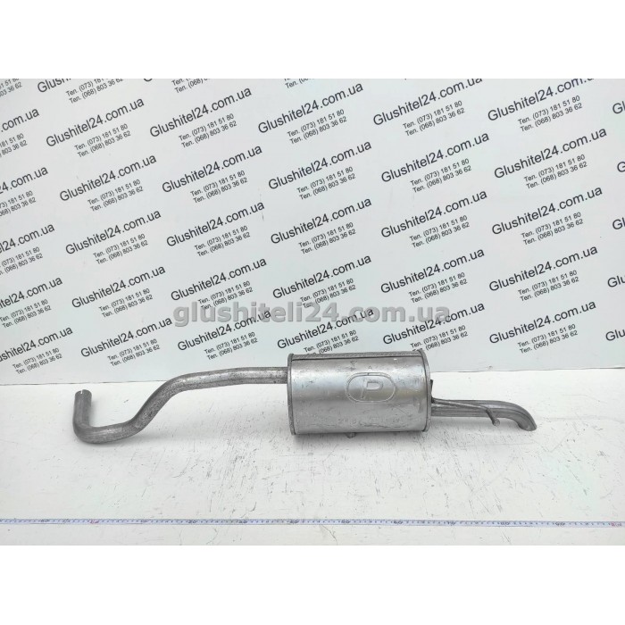 Глушитель Шкода Румстер (Skoda Roomster) 1.2 2006-2015 (24.67) Polmostrow алюминизированный