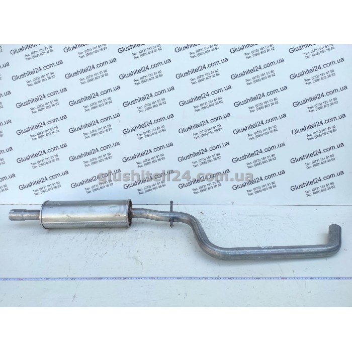 Резонатор Фольксваген Гольф 5,6/Гольф 5,6 плюс (Volkswagen Golf V,VI/Golf V,VI Plus) 1.2TSi/1.6/ Сеат Алтея,Леон (Seat Altea,Leon) 1.2TSi/1.6/ Ауди А3 (Audi A3) 1.2TSi/1.6 (24.71) Polmostrow алюминизированный