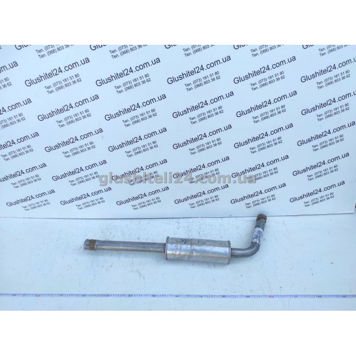 Резонатор Сеат Ибица (Seat Ibiza)/Шкода Фабиа (Skoda Fabia Mk2)/Фольксваген Поло (Volkswagen Polo) 1.4/1.6 бензин 2009-2014 (24.78) Polmostrow алюминизированный