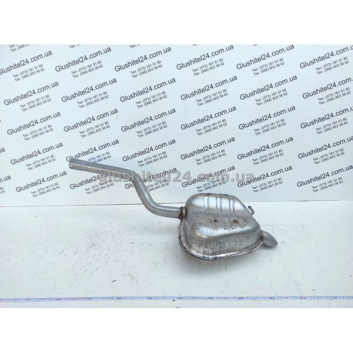 Глушник Шкода Октавіа (SKODA OCTAVIA)/ Фольксваген Джета 5 (Jetta 5) 1.4/1.6 бензин хетчбек/седан/універсал 2004-2013 (24.89) Polmostrow алюмінізований