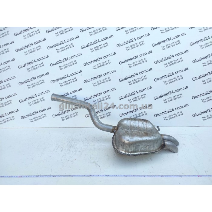 Глушитель Шкода Октавиа (SKODA OCTAVIA)/ Фольксваген Гольф 5 (Golf V)/ Фольксваген Джета 5 (Jetta 5) 1.4TSI/2.0FSI (24.93) Polmostrow алюминизированный