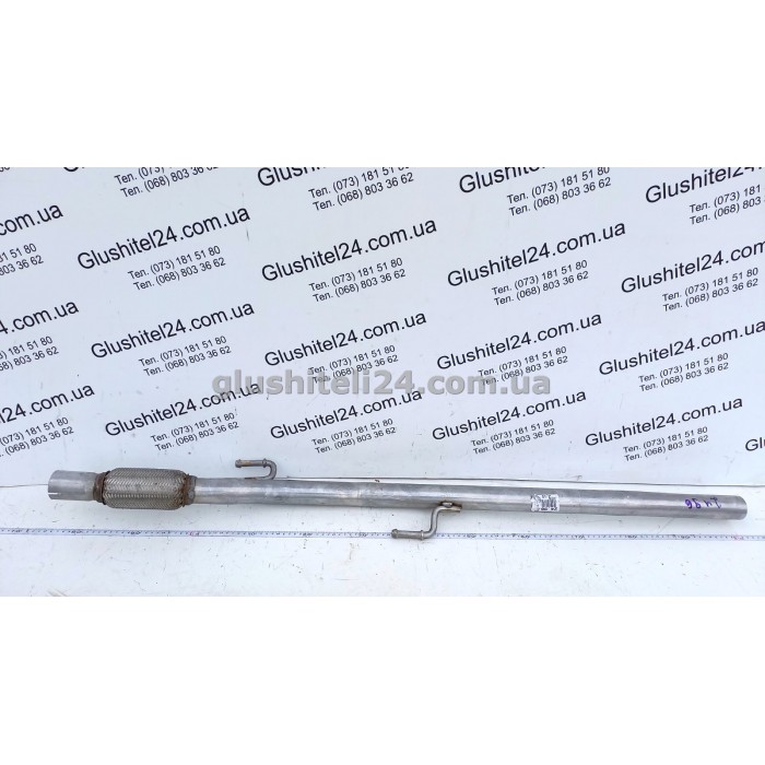 Труба приемная Ауди А1 (Audi A1) /Сеат Ибица;Толедо (Seat Ibiza;Toledo)/Шкода Фабиа;Рапид;Румстер (Skoda Fabia; Rapid; Roomster)/Фольксваген Поло (VW Polo) (24.96) - Polmostrow