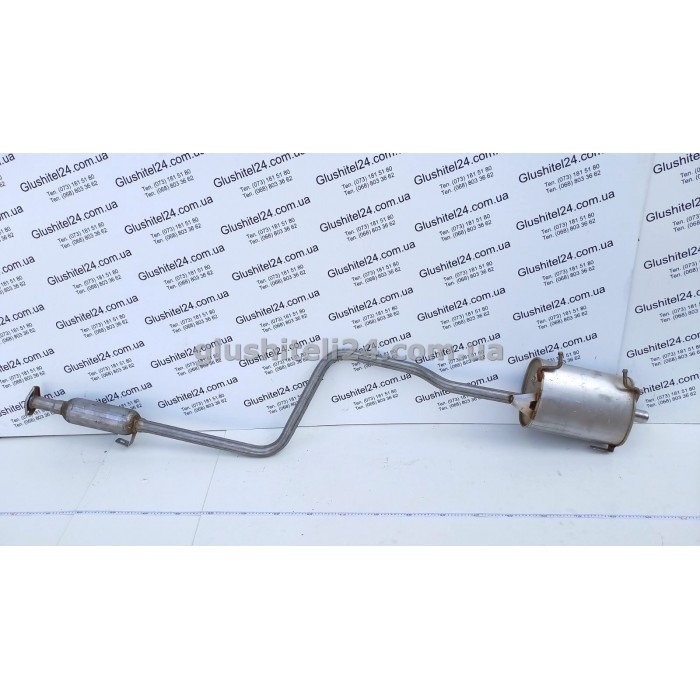 Система Сузуки Свифт (Suzuki Swift) 1.0/1.3 1988-2005 (25.32) Polmostrow алюминизированный