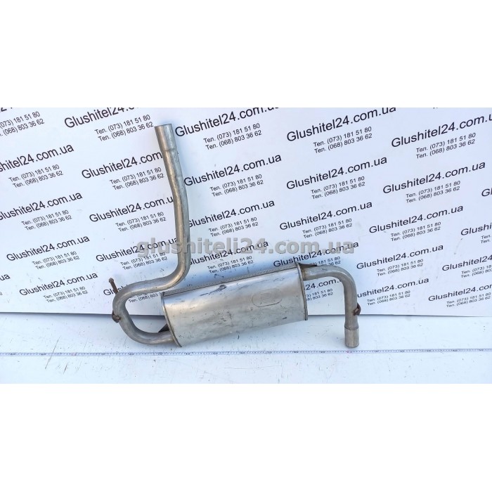 Глушник Сузукі Балено (Suzuki Baleno) 1.8i -16V 96-00 (25.60) Polmostrow алюмінізований