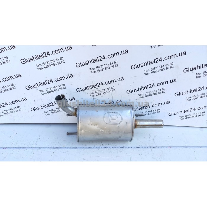 Глушитель Сузуки Лиана (Suzuki Liana) 1.3/1.6 01-08 (25.67) Polmostrow алюминизированный