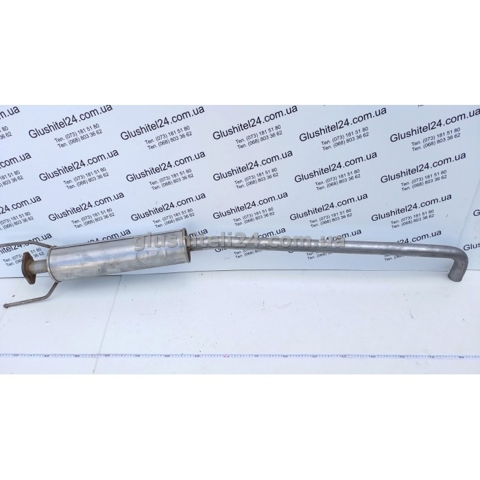 Резонатор Сузуки Лиана (Suzuki Liana) 1.3/1.6 01-08 (25.73) Polmostrow алюминизированный