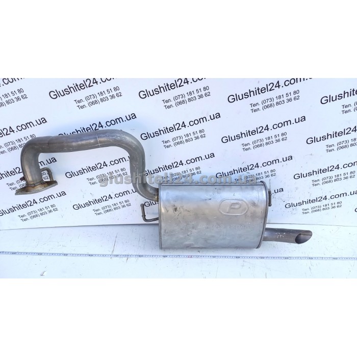 Глушитель Тойота Авенсис Т25 (Toyota Avensis Т25) 2.0 TD 2003-2006 (26.03) Polmostrow алюминизированный