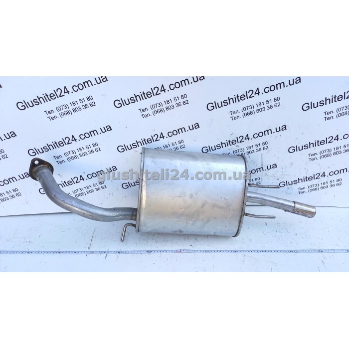 Глушитель Тойота Королла E90 (Toyota Corolla E90) (26.11) 1.3i kat 87-92 Polmostrow алюминизированный