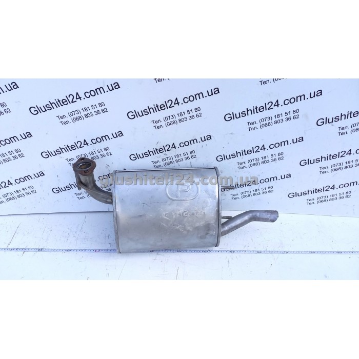 Глушник Тойота Королла E100 (Toyota Corolla E100) 1.3/1.6/2.0D 1992-1997 (26.114) Polmostrow алюмінізований