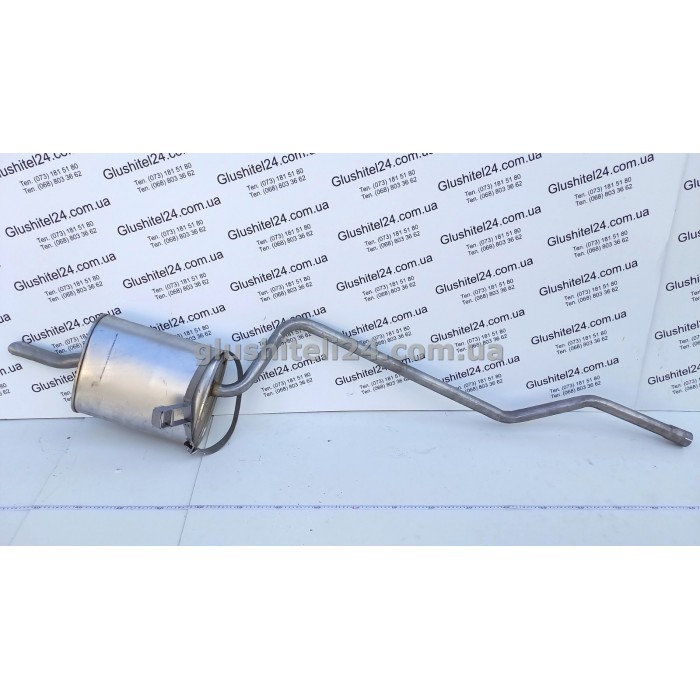 Глушник Тойота Королла E110 (Toyota Corolla) (26.20) 1.6 97-99 Polmostrow алюмінізований