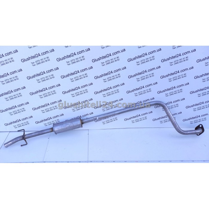 Резонатор Тойота Яріс (Toyota Yaris) 1.0 -16V 1999-2005 (26.286) Polmostrow алюмінізований