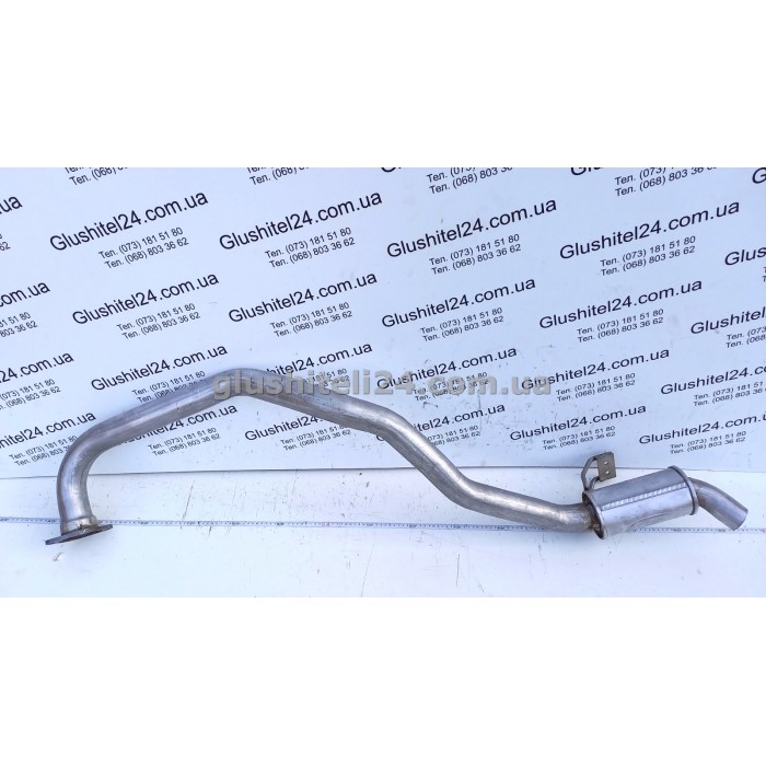 Резонатор Тойота Ленд Крузер 80 (Toyota Land Cruiser 80) 4.2 бензин повний привід 1990-1998 (26.293) Polmostrow алюмінізований