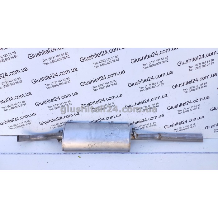 Глушник Тойота Корола E100 (Toyota Corolla) 1.4 99-01 (26.36) Polmostrow алюмінізований