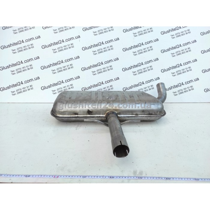 Резонатор Фольксваген Пассат Б4 (Volkswagen Passat B4) 2.0i-16V 1994-1996 (30.132) Polmostrow алюминизированный