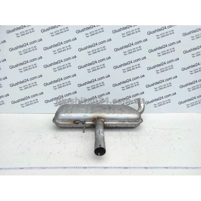 Резонатор Фольксваген Пассат (Volkswagen Passat) 1.8i 16V/2.0i 16V/2.8i V6 VR6 1988-1993 (30.134) Polmostrow алюмінізований