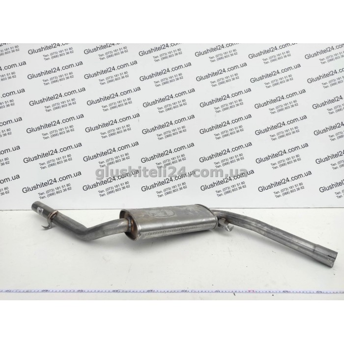 Резонатор Фольксваген Пассат Б2 (Volkswagen Passat B2) 1.8/1.9/2.0/2.3 бензин 1981-1988 (30.15) Polmostrow алюминизированный