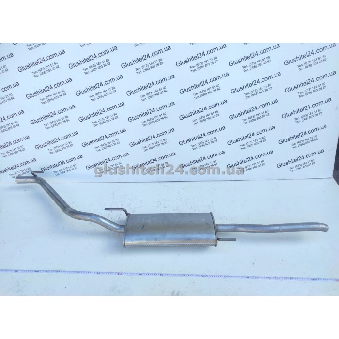 Глушник Фольксваген Венто (Volkswagen Vento) 1.4/1.6/1.8/1.9D 1993-1999 (30.182) Polmostrow алюмінізований