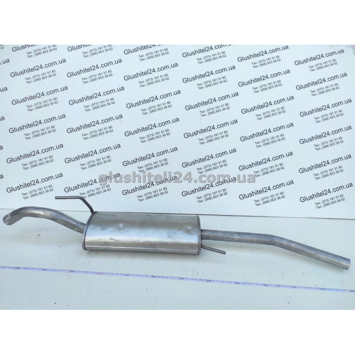 Глушник Фольксваген Пассат Б3 (Volkswagen Passat B3) 1.6/1.8 бензин/1.9D дизель 1988-1993 (30.19) Polmostrow алюмінізований