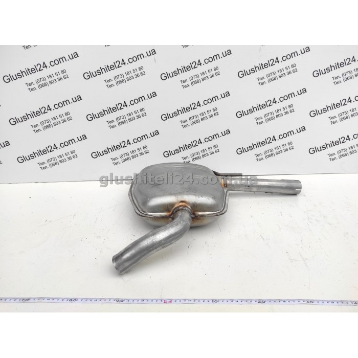 Резонатор Фольксваген Пассат Б3/Б4 (Volkswagen Passat B3/B4) 1.6/1.8 бензин/1.9TD турбо дизель 1988-1996 (30.20) Polmostrow алюмінізований