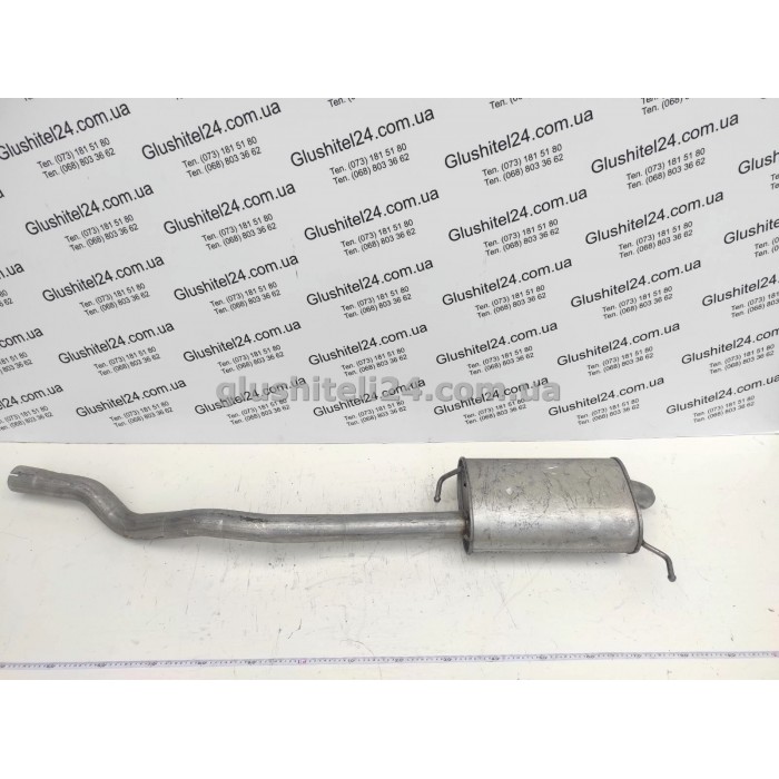 Глушник Фольксваген Транспортер 5 (Volkswagen Transporter V) 2.0 TSi (30.200) Polmostrow алюмінізований