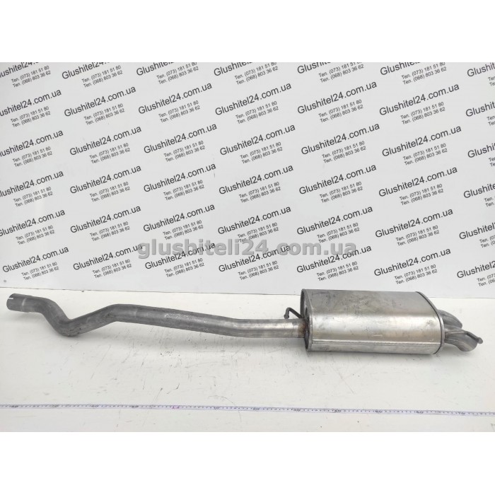 Глушник Фольксваген Т5 (Volkswagen T5) 1.9 TDi 2003-2009 (30.209) Polmostrow алюмінізований