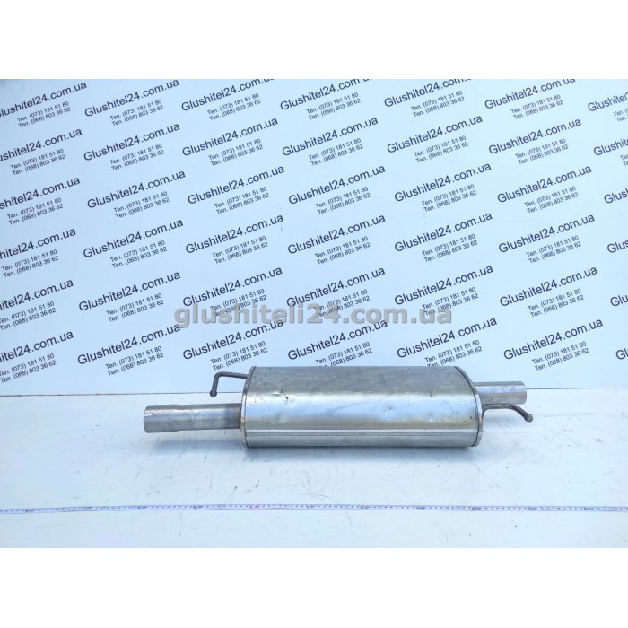 Резонатор Фольксваген Транспортер 5 (Volkswagen Transporter V) 1.9 TDi турбо дизель 2003-2009 (30.211) Polmostrow алюмінізований