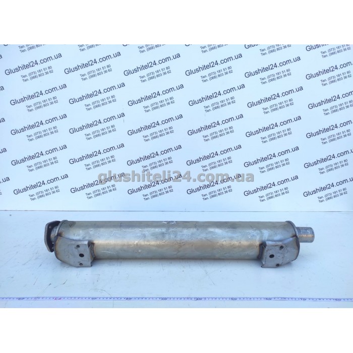 Глушник Фольксваген Транспортер 3 (Volkswagen Transporter 3) 1.6 Turbo Diesel 89-92 (30.219) Polmostrow алюмінізований