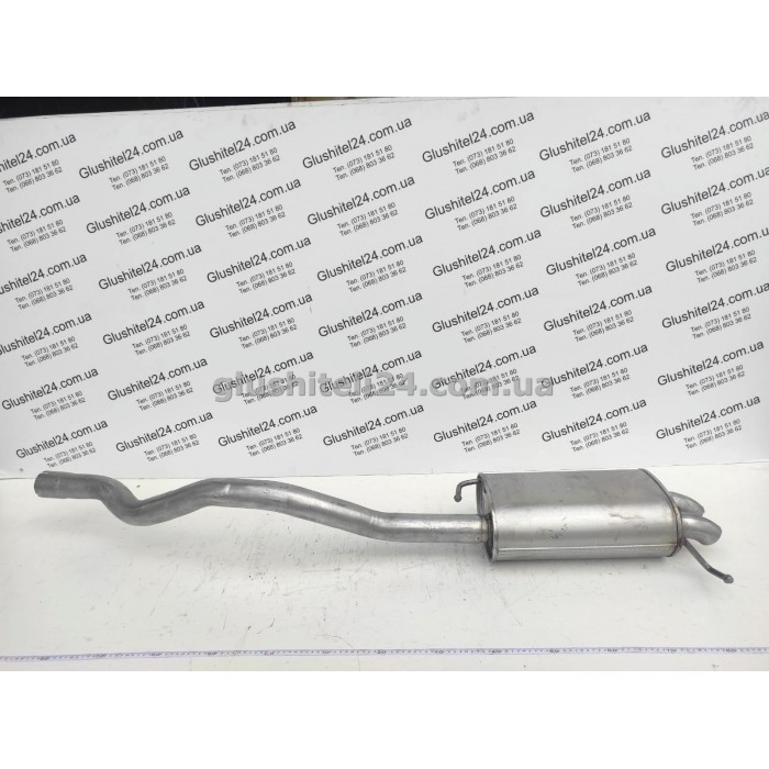 Глушитель Фольксваген Транспортер 5 (Volkswagen Transporter V) 2.0TDi/2.5TDi 03-09 (30.222) Polmostrow алюминизированный