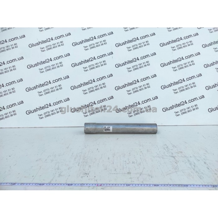 Труба средняя Фольксваген Транспортер 5 (Volkswagen Transporter V) 2.0TDi/2.5TDi 03-09 (30.224) Polmostrow алюминизированная