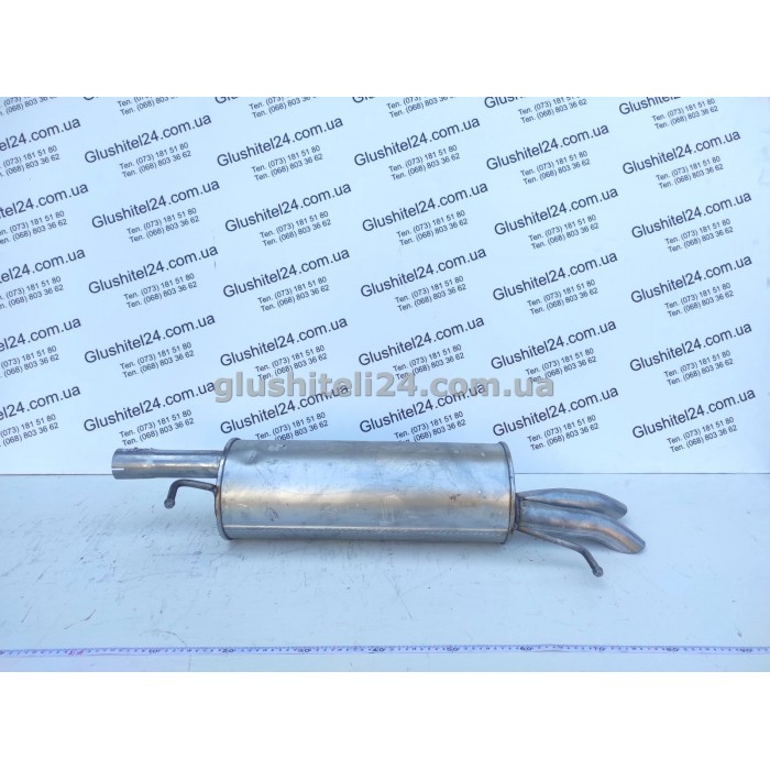 Глушник Фольксваген Пассат Б5 (Volkswagen Passat B5) 1.9TDi седан/універсал 1996-2000 (30.247) Polmostrow алюмінізований