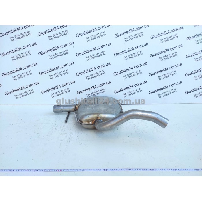 Резонатор Фольксваген Гольф 3 (Volkswagen Golf III) 1.6i GT/2.0i универсал 1993-1999 (30.250) Polmostrow алюминизированный