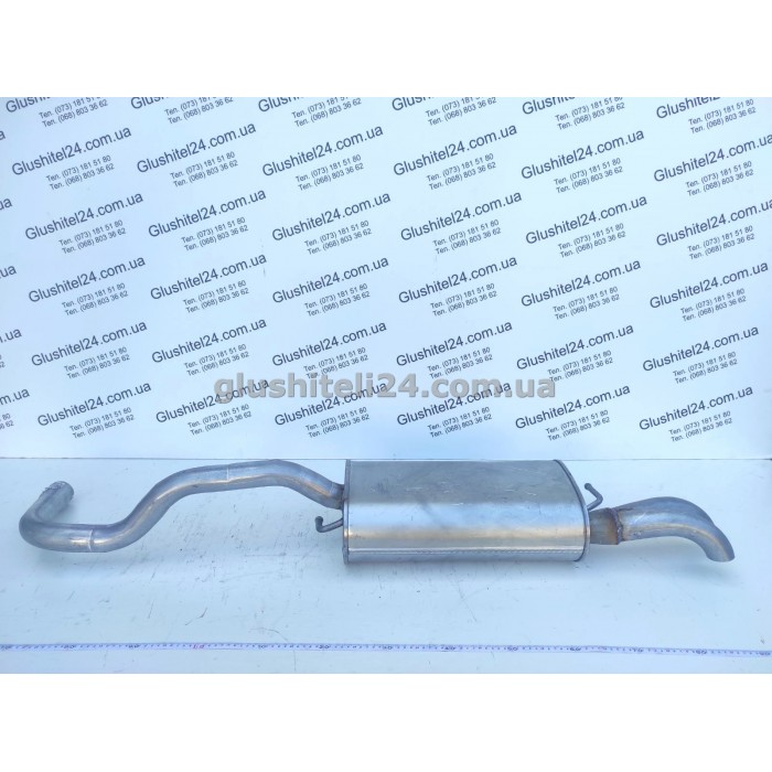 Глушитель Фольксваген Поло (Volkswagen Polo) 1.7SDi/1.9SDi/1.9TDi 95-02/Сеат Кордоба (Seat Cordoba) 1.9SDi/1.9TDi 96-02 (30.255) Polmostrow алюминизированный