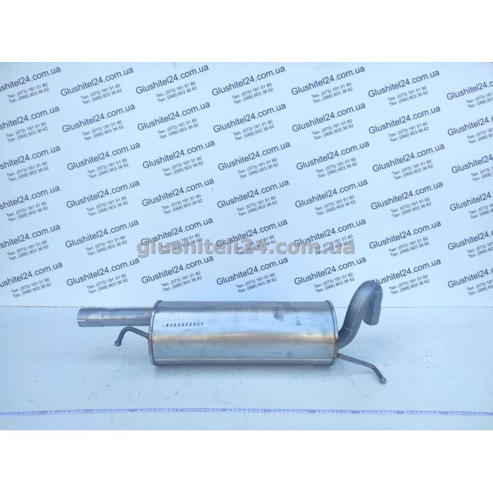 Глушник Фольксваген Пассат Б5 (Volkswagen Passat B5) 1.8i -20V седан/универсал 1996-2000 (30.262) Polmostrow алюмінізований