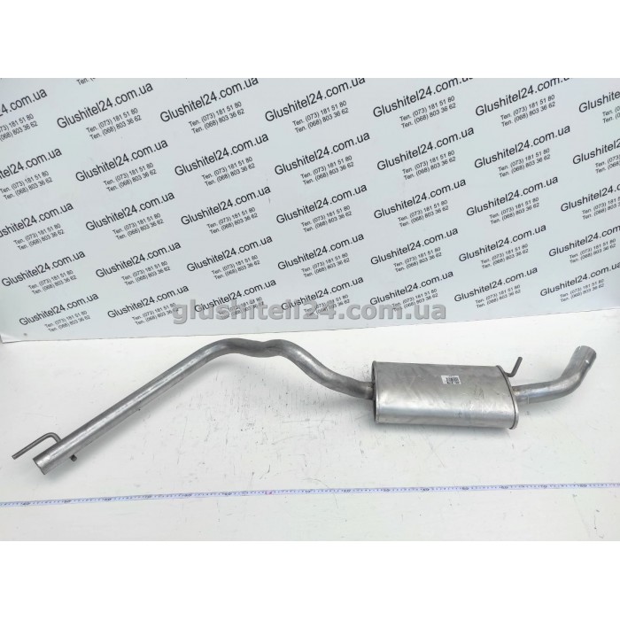 Резонатор Фольксваген Т4 (Volkswagen T4) Syncro 4X4 2.4/2.5 бензин (30.274) Polmostrow алюмінізований