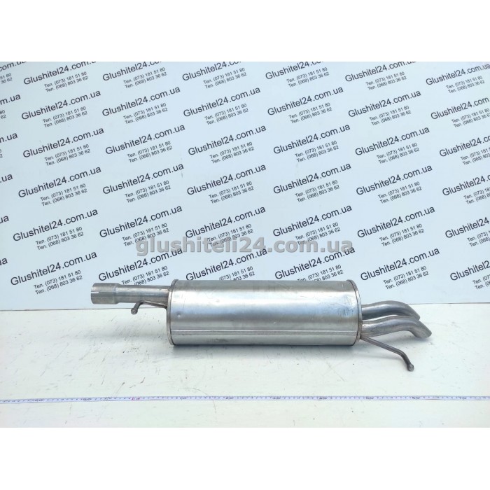 Глушник Фольксваген Пассат Б5 (Volkswagen Passat B5) 1.8 турбо/2.0 1996-2005 (30.276) Polmostrow алюмінізований