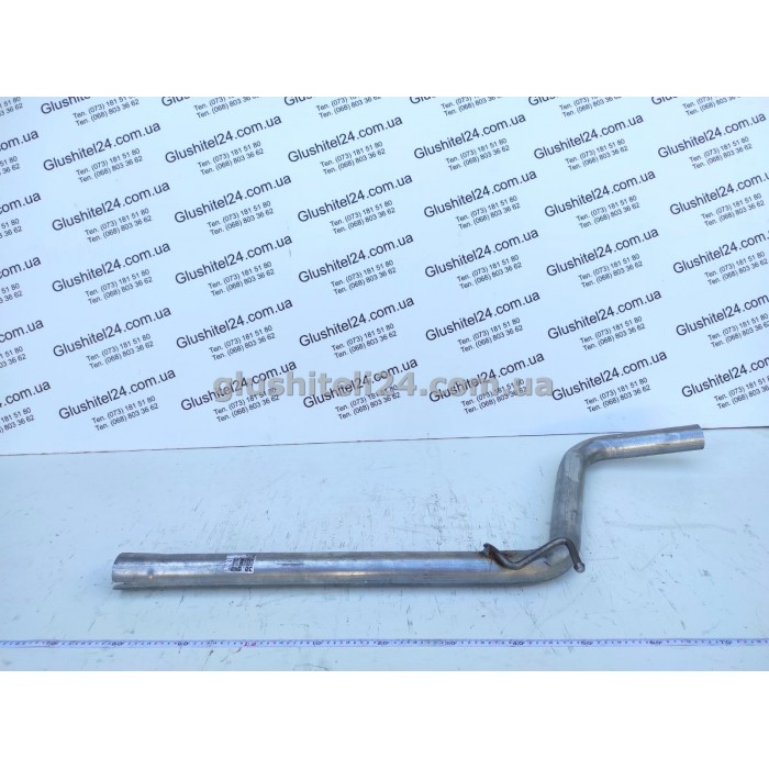 Труба середня Фольксваген Кадді 3 (Volkswagen Caddy III) 1.9 TDi 2004-2010 (30.288) Polmostrow алюмінізована