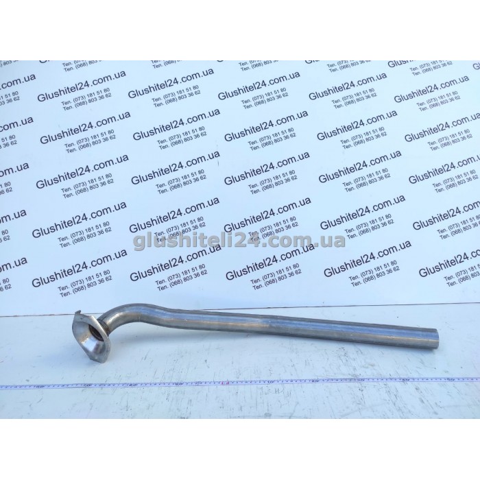 Труба приймальна Фольксваген Гольф 2/Джетта (Volkswagen Golf 2/Jetta) 1.6D дизель 1983-1991 (30.339) Polmostrow алюмінізована