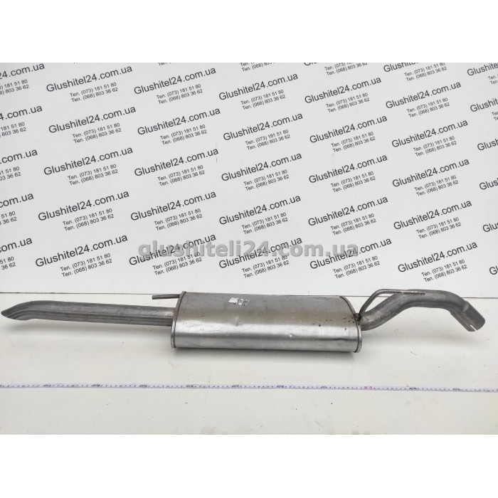 Глушник Фольксваген Пассат B4 (Volkswagen Passat B4) 1.6/1.8 бензин/1.9TD турбо дизель 1993-1996 (30.37) Polmostrow алюмінізований