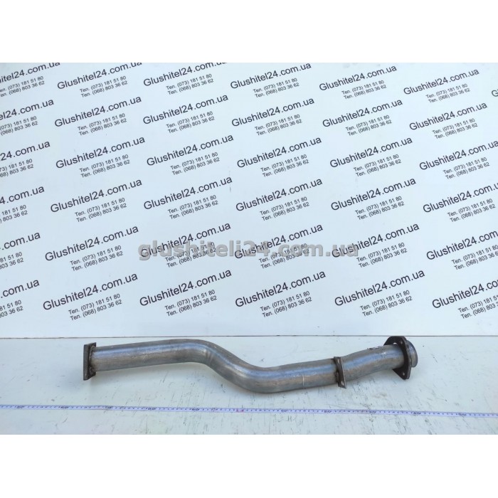 Труба приймальна Фольксваген ЛТ (Volkswagen LT) 2.4TD коротка база 1982-1992 (30.396) Polmostrow алюмінізована