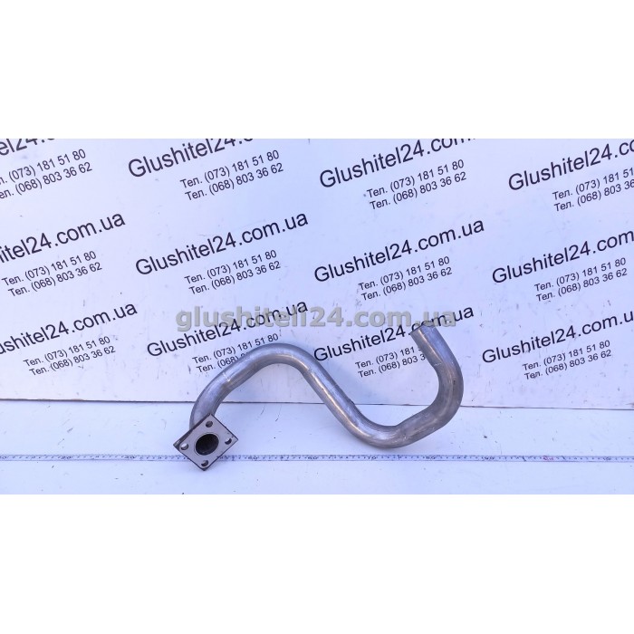 Труба приймальна Фольксваген Транспортер 3 (Volkswagen Transporter 3) 1.6D 80-90 (30.419) Polmostrow алюмінізована