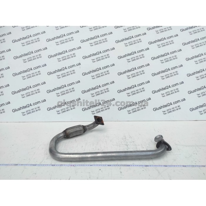 Труба приймальна Фольксваген Транспортер (Volkswagen Transporter) 1.7D 87-90 (30.424) Polmostrow алюмінізована