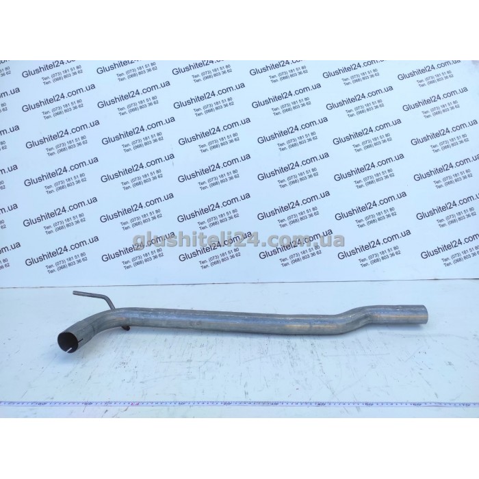 Труба середня Фольксваген Транспортер (Volkswagen Transporter) 1.9TD/2.4D/2.5TD 1996-2003 (30.451) Polmostrow алюмінізована