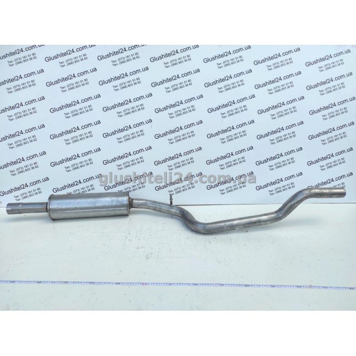 Резонатор Фольксваген Пассат Б6 (Volkswagen Passat B6)/ Пассат СС (Passat CC) 1.9TDi/2.0TDi 2005-2010 (30.55) Polmostrow алюмінізований