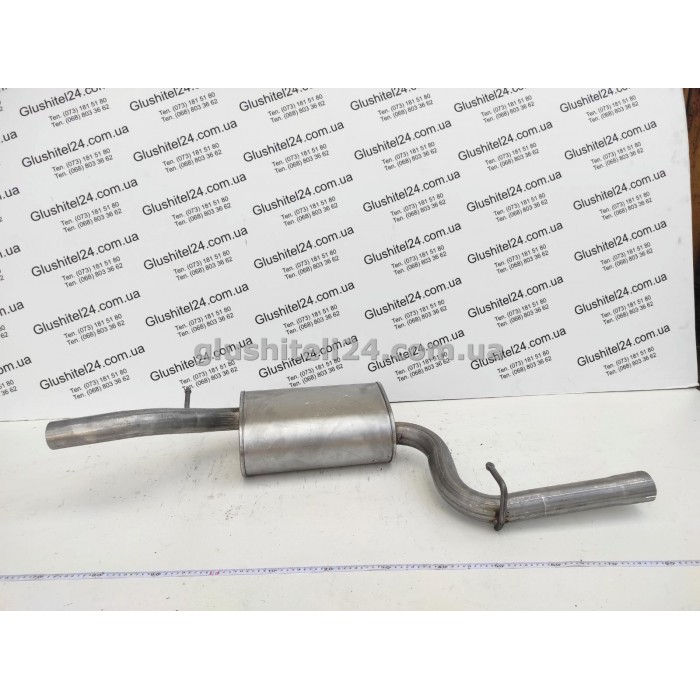 Резонатор Фольксваген Пассат Б6(Volkswagen Passat B6) 1.8/2.0 FSi 05-12 (30.58) Polmostrow алюмінізований