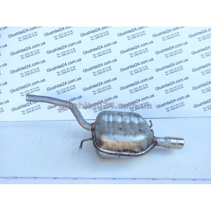 Глушник Фольксваген Пассат (Volkswagen Passat) 1.6/1.6 Fsi седан/універсал 2005-2010 (30.59) Polmostrow алюмінізований