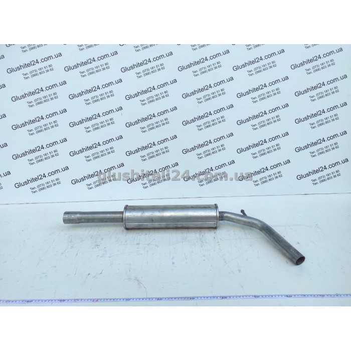 Резонатор Фольксваген Поло (Volkswagen Polo) 1.4 16V 1999-2001 (30.609) Polmostrow алюмінізований