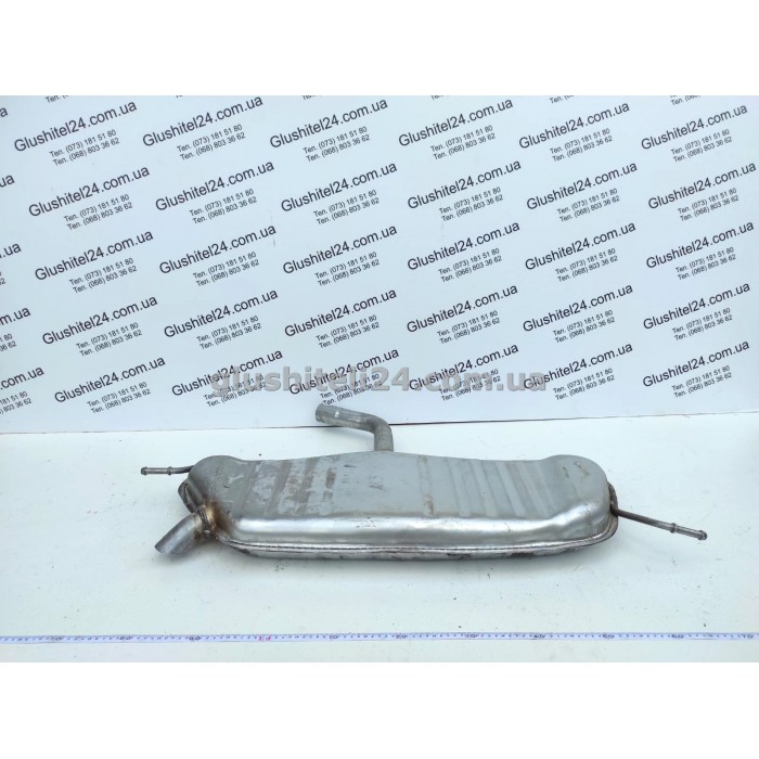 Глушник Фольксваген Гольф 5 (Volkswagen Golf V)/ Фольксваген Гольф 5 Плюс (Volkswagen Golf V Plus) 1.4 16V/1.4 FSi 2003-2008 (30.614) Polmostrow алюмінізований