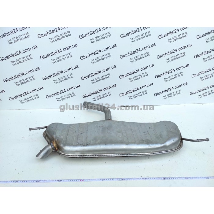 Глушитель Фольксваген Гольф 5/6 (Volkswagen Golf 5/6)/Фольксваген Гольф 5 Плюс (Volkswagen Golf V Plus) 1.6i/1.6 FSi (30.616) Polmostrow алюминизированный